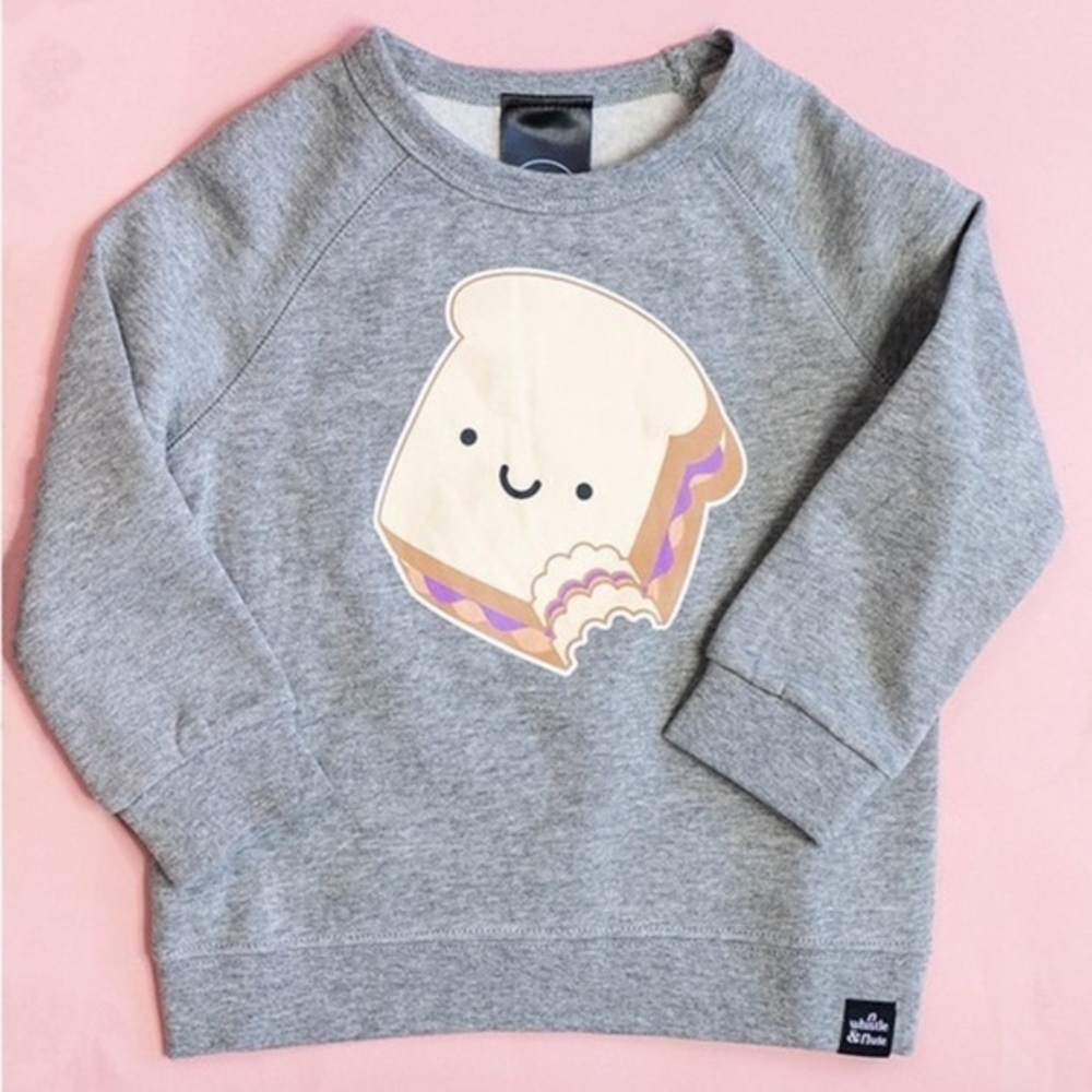 Whistle and Flute Kawaii Peanut Butter & Jelly Sweatshirt​